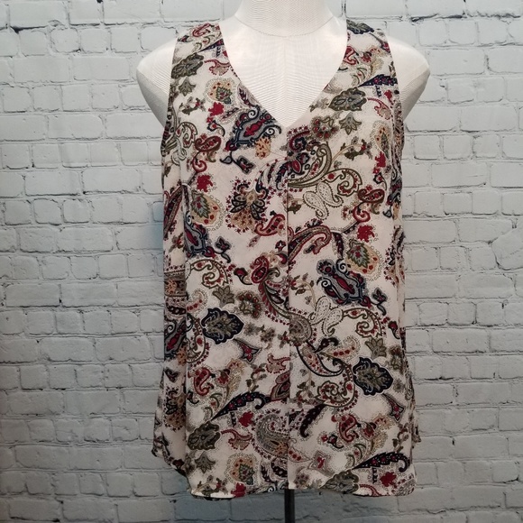 DANIEL RAINN paisley top - Picture 1 of 7